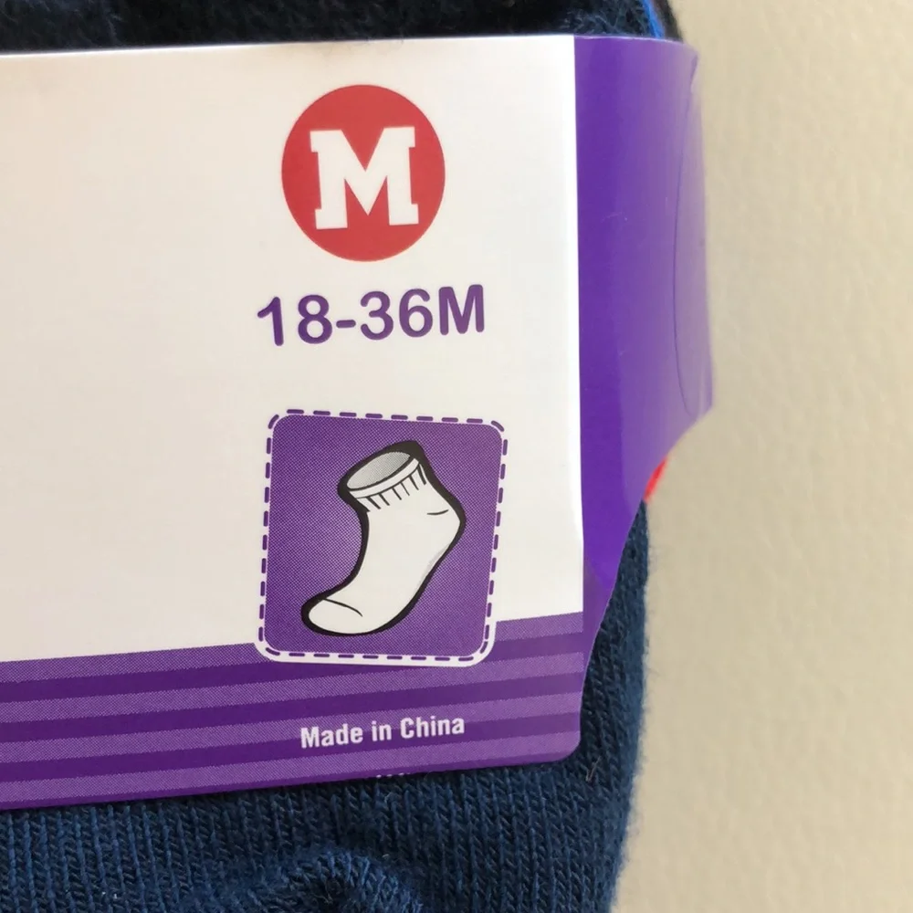 🌵3/$15 10 pairs medium toddler boys low cut multi color socks (see description)